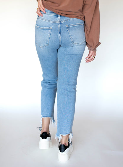 Fray Day Cropped Jeans