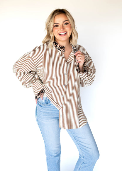 Own Your Bold Side Top