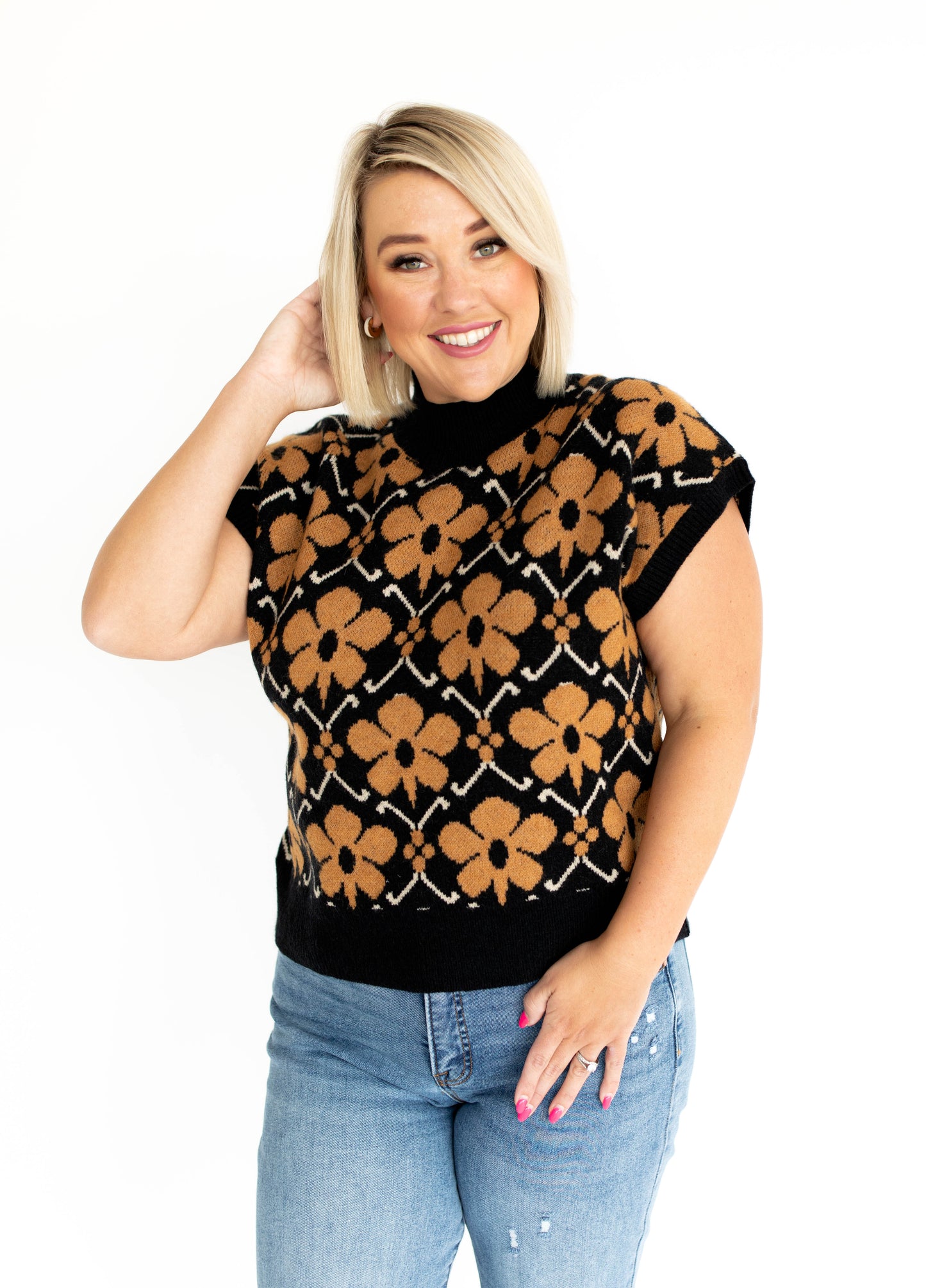 Spiced Noir Sweater Top