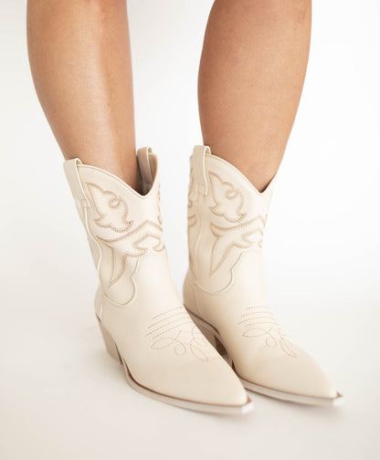 Claire Western Luxe Booties