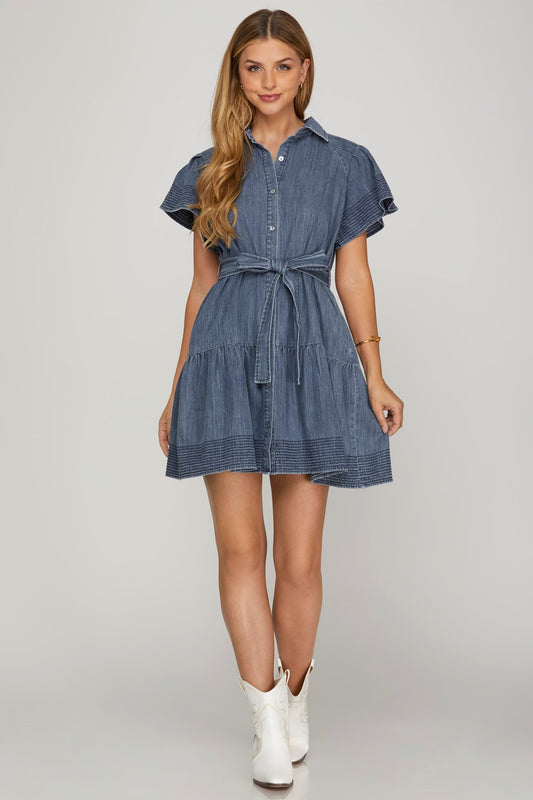 Lilly Denim Dress