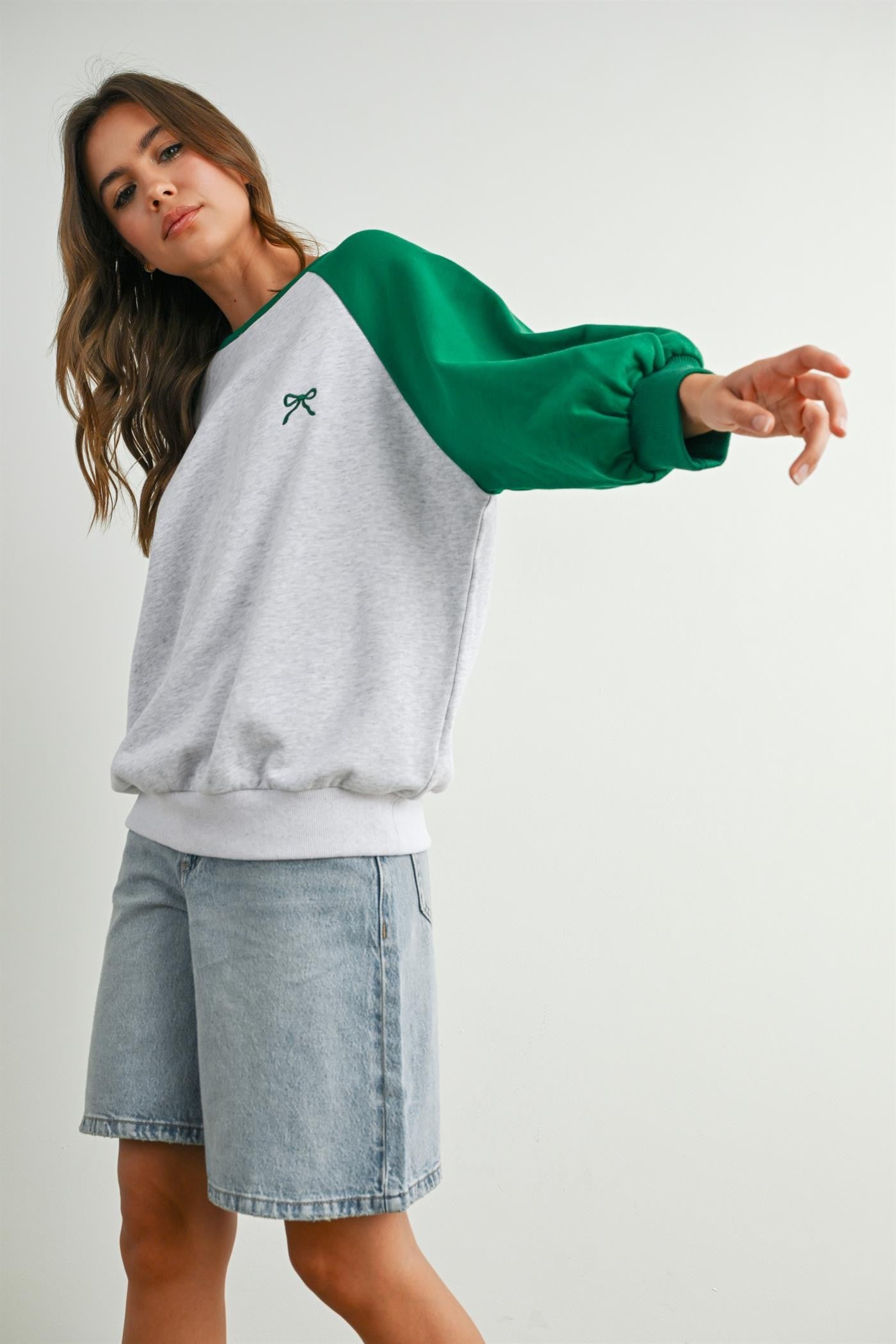 Sweet Varsity Oversized Sweatshirt