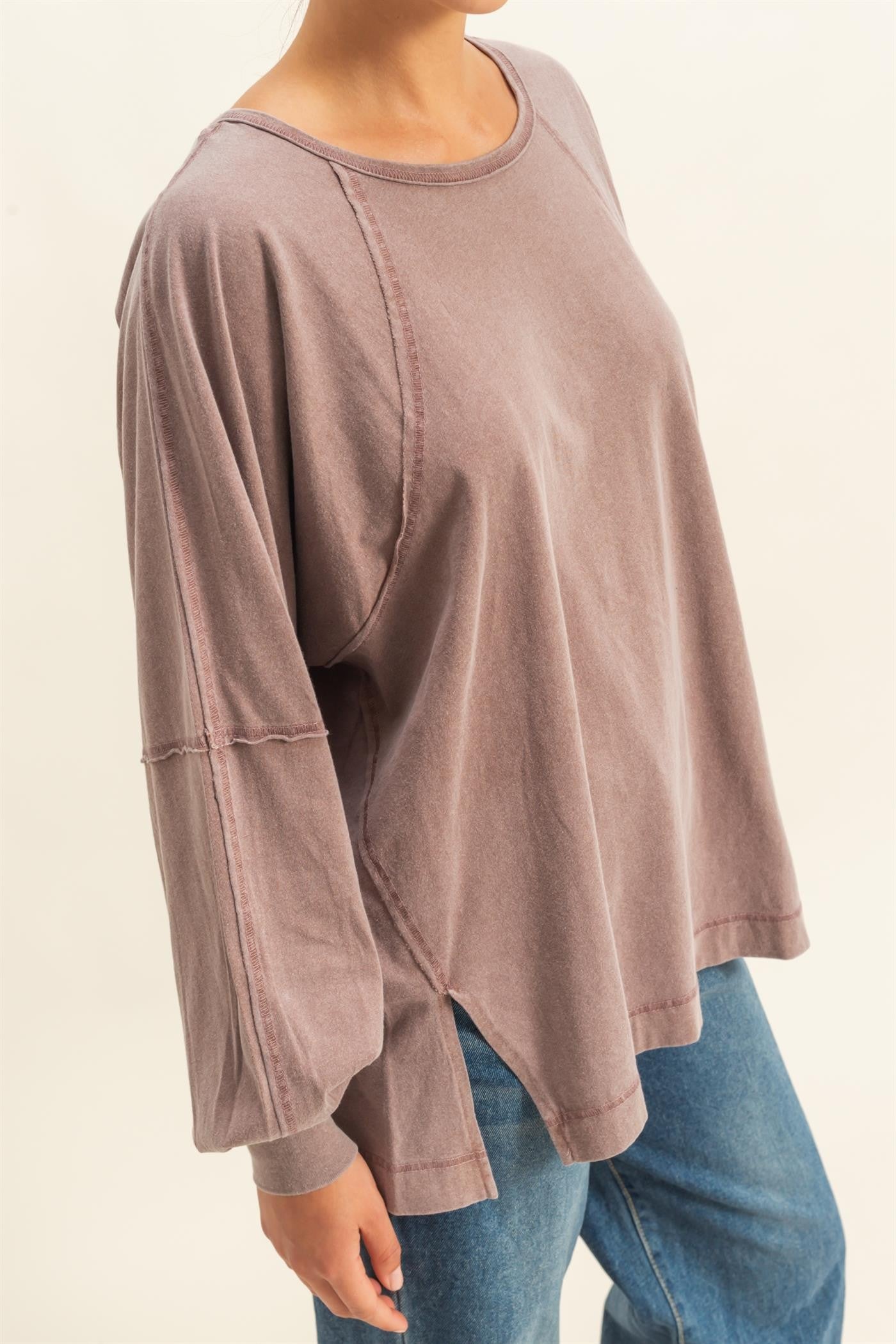 Chasing Cozy Days Top | Chestnut