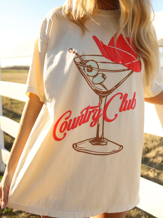 Cowboy Country Club Graphic Tee (FINAL SALE)